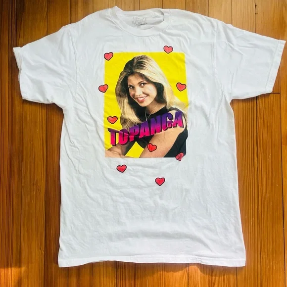 Topanga Graphic Tee with Hearts - Picture 2 of 3